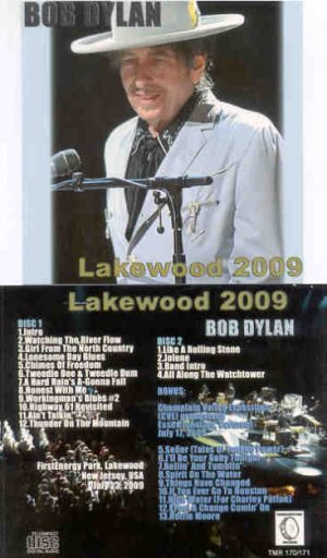 Bob Dylan - Lakewood 2009 ( 2 CD set ) ( First Energy Park , Lakewood , New Jersey , USA , July 23rd , 2009 )
