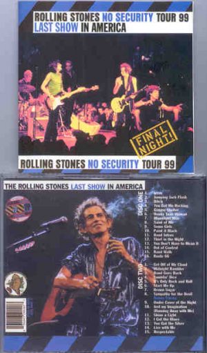 Rolling Stones - Last Show In America ( No Security Tour 1999 ) ( 2 CD!!!!! set )