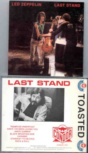 Led Zeppelin - Last Stand  ( Condor Toasted ) ( Berlin , Germany , 1980 )