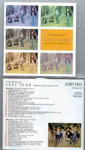 The Beatles - Last Year  ( SECRET TRAX ) ( 2 CD SET )