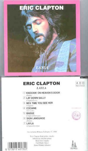 Eric Clapton - Layla  ( Oil Well )