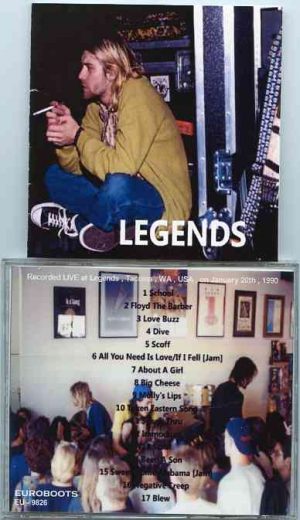 Nirvana - Legends ( Live at Legends , Tacoma , WA , USA , January 20th , 1990 )