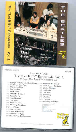 The Beatles - Let It Be Rehearsals Vol. 2 ( Yellow Dog )