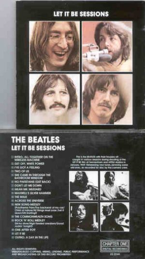 The Beatles - Let It Be Sessions Vol I   ( Chapter One Records )