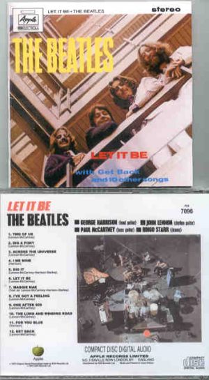 The Beatles - Let It Be ( Alternate Get Back Cover ) ( Stereo )