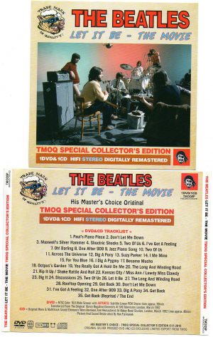 The Beatles - Let It Be - The Movie ( 1 CD - 1 DVD set ) ( 2016 His Master's Choice )