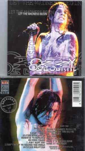 Black Sabbath - Let The Madness Begin ( KTS ) ( 2 CD set ) ( Live in Santiago , Chile , September 9th , 1995 )