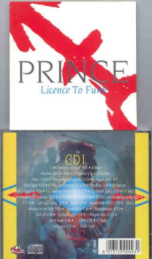 Prince - Live At The Rex ( Red Phantom ) ( 2 CD!!!!! set ) ( Paris , 3.00 AM , September 11th , 1993 )