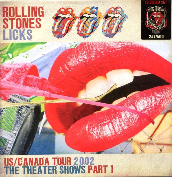 The Rolling Stone – Licks US – Canada Tour 2002 – The Theater Shows Part 1 – (13 CD) Booklet
