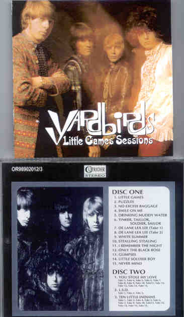 Eric Clapton - Little Games Sessions ( YARDBIRDS ) ( 2 CD SET )