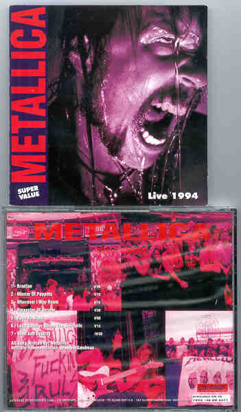 Metallica - Live 1994 ( On Stage Recs )
