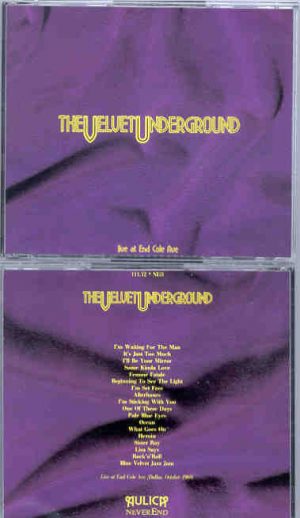 Lou Reed / Velvet Underground - Live At End Cole Ave ( 2 CD set ) ( Dallas , Texas , October 1969 )