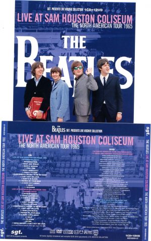 The Beatles - Live At Sam Houston ( 1CD-1DVD ) ( 2016 SGT Records )