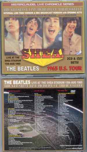 The Beatles - Live At Shea Stadium August 15th 1965 ( 2 CD + 1 DVD SET ) ( Misterclaudel )