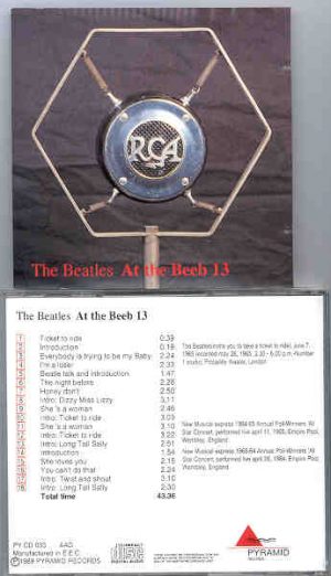 The Beatles - Radio Active Vol. 13 ( Triangle Recs.) Live At The Beeb