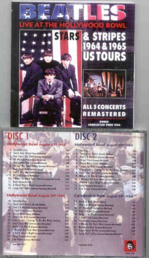 The Beatles - Live At The Hollywood Bowl ( 2 CD SET & 22 pages Booklet ) ( His Master's Choice )