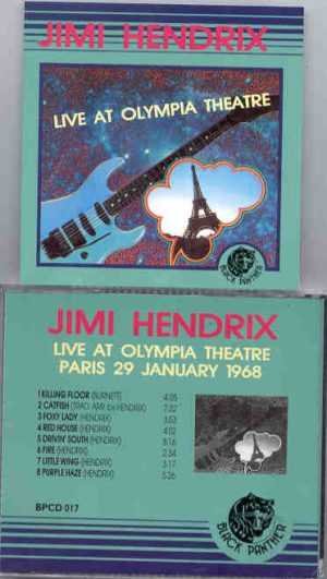 Jimi Hendrix - Live At The Olympia Theatre ( Black Panther )