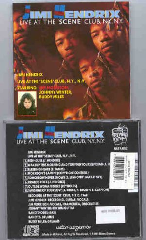 Jimi Hendrix - Live At The Scene