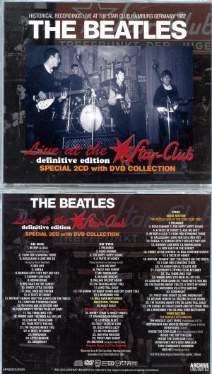 The Beatles - Live At The Star Club 1962 Definitive Edition ( 2 CD - 1 DVD SET )
