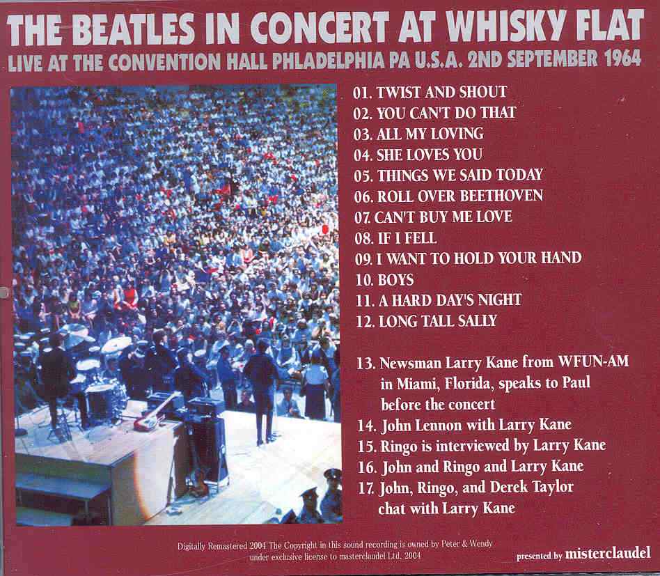 The Beatles - In Concert At Whiskey Flat ( Misterclaudel Live Chronicle Series ) ( Misterclaudel )