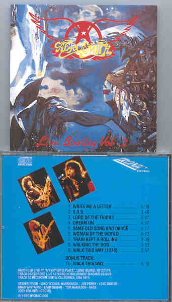 Aerosmith - Live Bootleg Vol. 2 ( Live At My Father's Place , Long Island , NY , 2-7-1974 )
