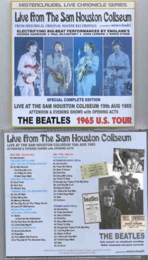 The Beatles - Live From Sam Houston ( 2 CD SET ) ( Misterclaudel )