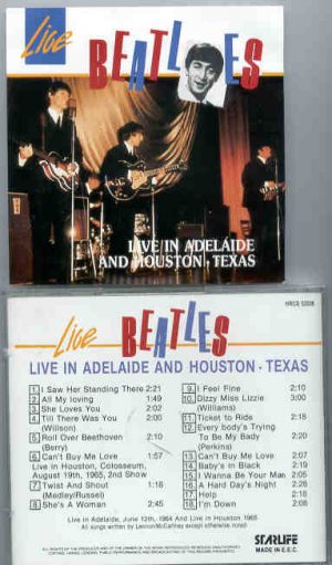 The Beatles - Live In Adelaide And Houston Texas ( Starlife )