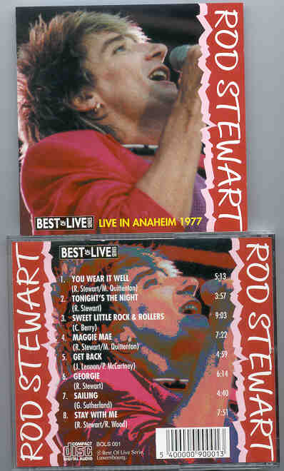 The Face / Rod Stewart - Live In Anaheim 1977 ( Rod Stewart )