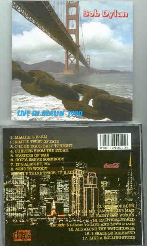 Bob Dylan - Live In Berlin 1990 ( Berlin ICC , July 5th , 1990 )