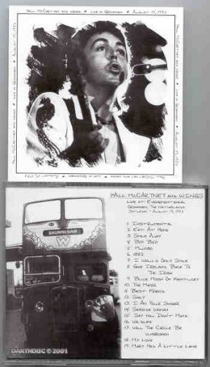 Paul McCartney - Live In Groningen , August 19 , 1972