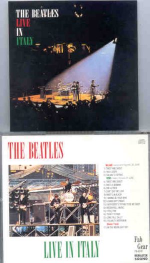 The Beatles - Live In Italy ( Fab Gear )