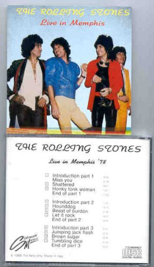 Rolling Stones - Live In Memphis 1978