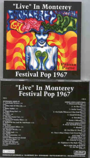 Various Artists - The COMPLETE Monterrey '67 Vol 1 ( 2 CD!!!!! set ) ( On Stage )