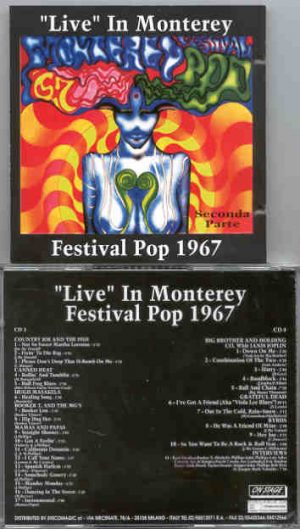 Various Artists - The COMPLETE Monterrey '67 Vol 2 ( 2 CD!!!!! set ) ( On Stage )