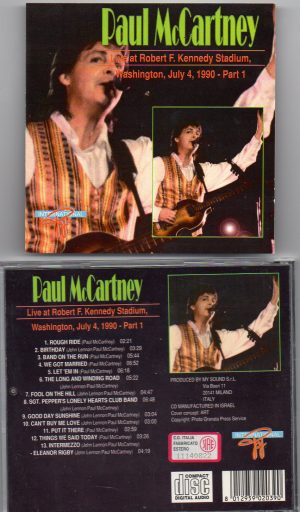 Paul McCartney - Live In Washington ( Robert F Kennedy Stadium , Washington , July 4th , 1990 )