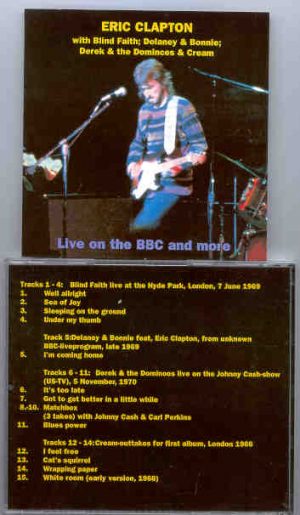 Eric Clapton - Live On The BBC and More...