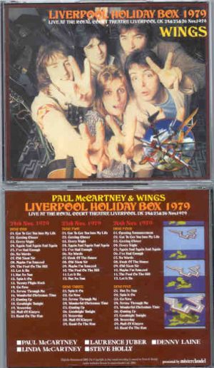 Paul McCartney - Liverpool Holiday Box 1979 ( 5 CD SET ) ( Misterclaudel ) ( November 24th , 25th & 26th , 1979 )