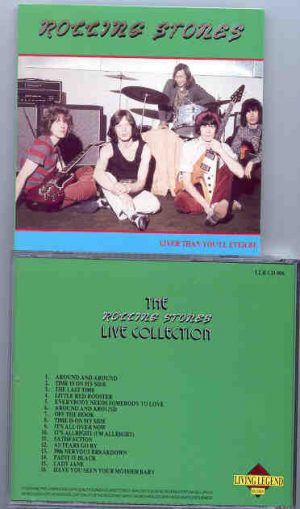 Rolling Stones - Liver Than You'll Ever Be ( Live In USA 1964-1966 ) ( Living Legend )