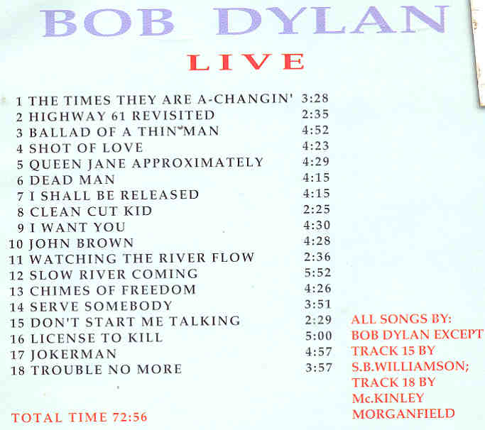Bob Dylan - Live Silver Shadow ( Rotterdam 1987 Plus Bonustracks TV Shows )