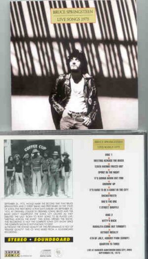 Bruce Springsteen - Live Songs 1975 ( 2 CD SET )