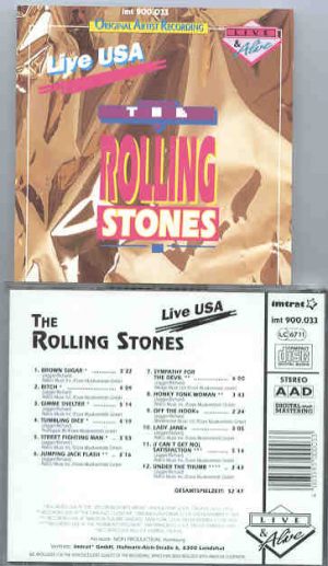 Rolling Stones - Live In USA ( Late 60's Live in USA )