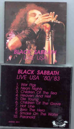 Black Sabbath - Live USA 1980 - 1983 ( Black Sabbath )