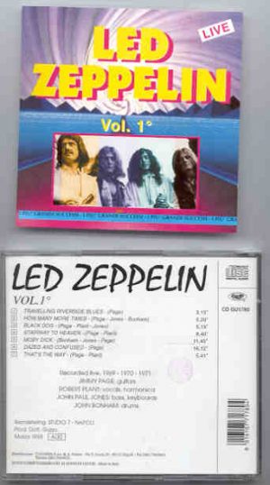 Led Zeppelin - Live Vol.1 ( live takes '70 , '71 , '72 )