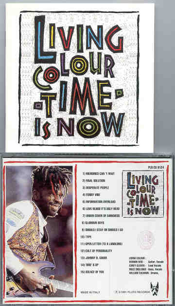 Living Colour - Time Is Now ( Live In Europe ) ( Great Dane )