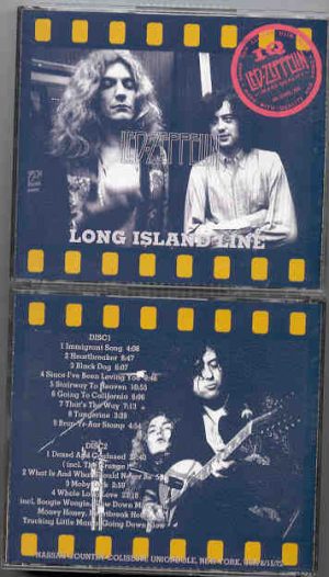 Led Zeppelin - Long Island Line ( 2 CD SET ) ( Nassau Coliseum , Uniondale , NY , USA , June 15th , 1972 )