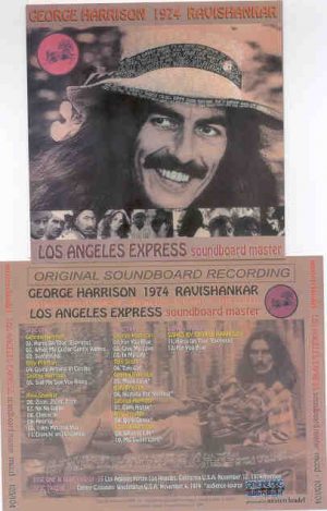 George Harrison - Los Angeles Express Soundboard Master ( Misterclaudel )( 2 CD SET ) ( Nov 12th , 1974 Matinee Show )