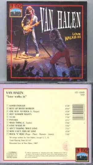 Van Halen - Love Walks In ( On Stage Recs ) 