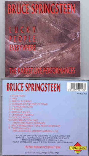 Bruce Springsteen - Lucky People Everywhere ( Living Legend )( Feat. Sting , George Harrison , Bob Dylan )
