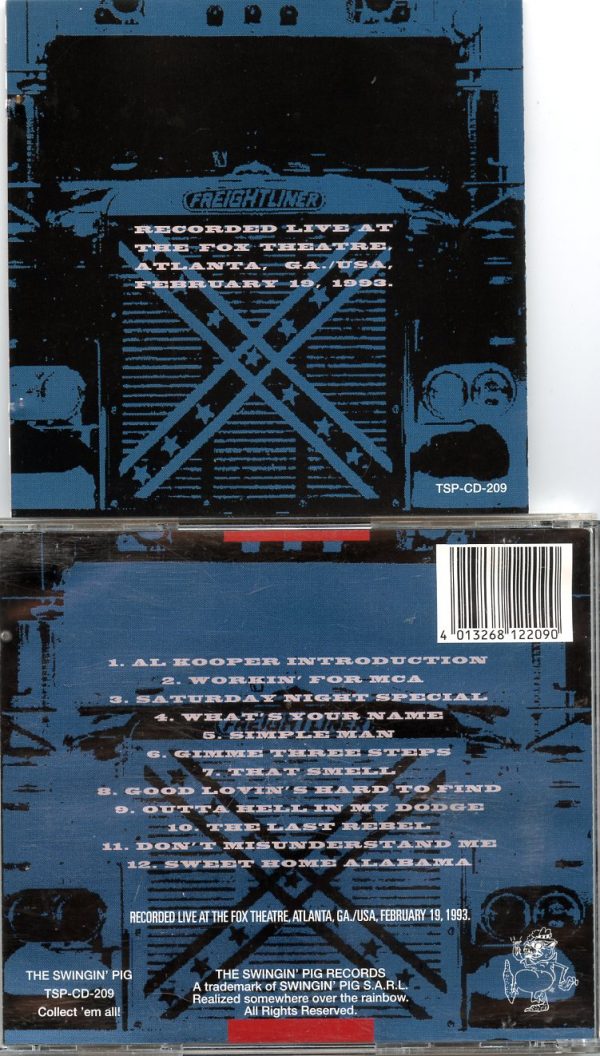 Lynyrd Skynyrd - Atlanta 1993 ( Swingin' Pig ) ( Fox Theatre , Atlanta , Georgia , USA , February 19th , 1993 )