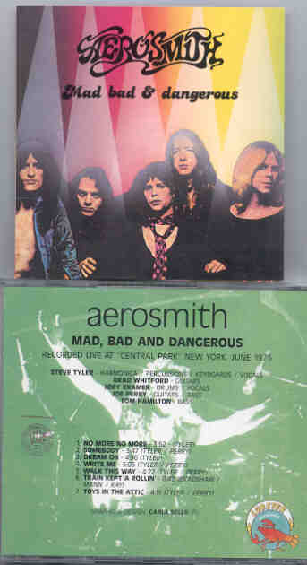Aerosmith - Mad , Bad And Dangerous ( Live At Central Park , New York , June 1975 )